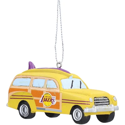 FOCO Los Angeles Lakers Station Wagon Ornament                                                                                  