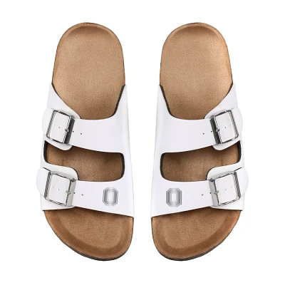 FOCO Ohio State Buckeyes Double-Buckle Sandals                                                                                  