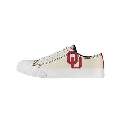 FOCO Oklahoma Sooners Low Top Canvas Shoes                                                                                      