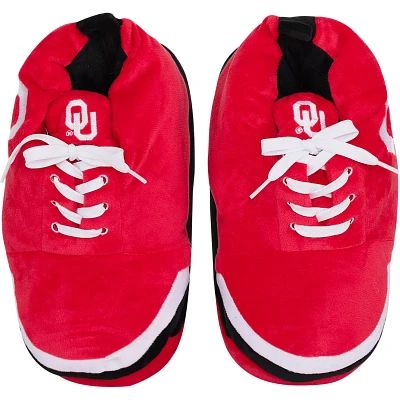 FOCO Oklahoma Sooners Plush Sneaker Slippers                                                                                    