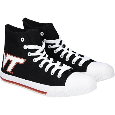 FOCO Virginia Tech Hokies Big Logo High Top Canvas Shoes                                                                        