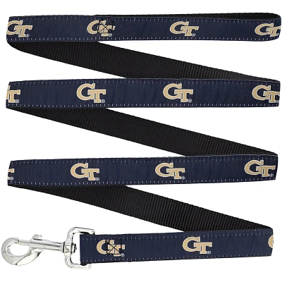 Georgia Tech Jackets 6' Regular Dog Leash                                                                                       