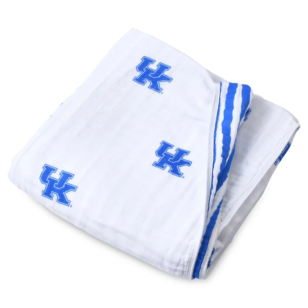 Infant Three Little Anchors Kentucky Wildcats 47" x 47" Muslin 4-Layer Blanket                                                  