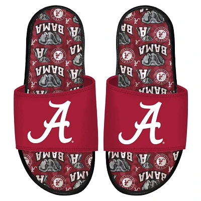 ISlide Alabama Crimson Tide Team Pattern Gel Slide Sandals                                                                      