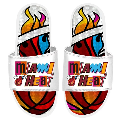 ISlide Miami Heat 2022/23 City Edition Gel Slide Sandals                                                                        
