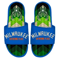 ISlide Milwaukee Bucks 2022/23 City Edition Gel Slide Sandals                                                                   