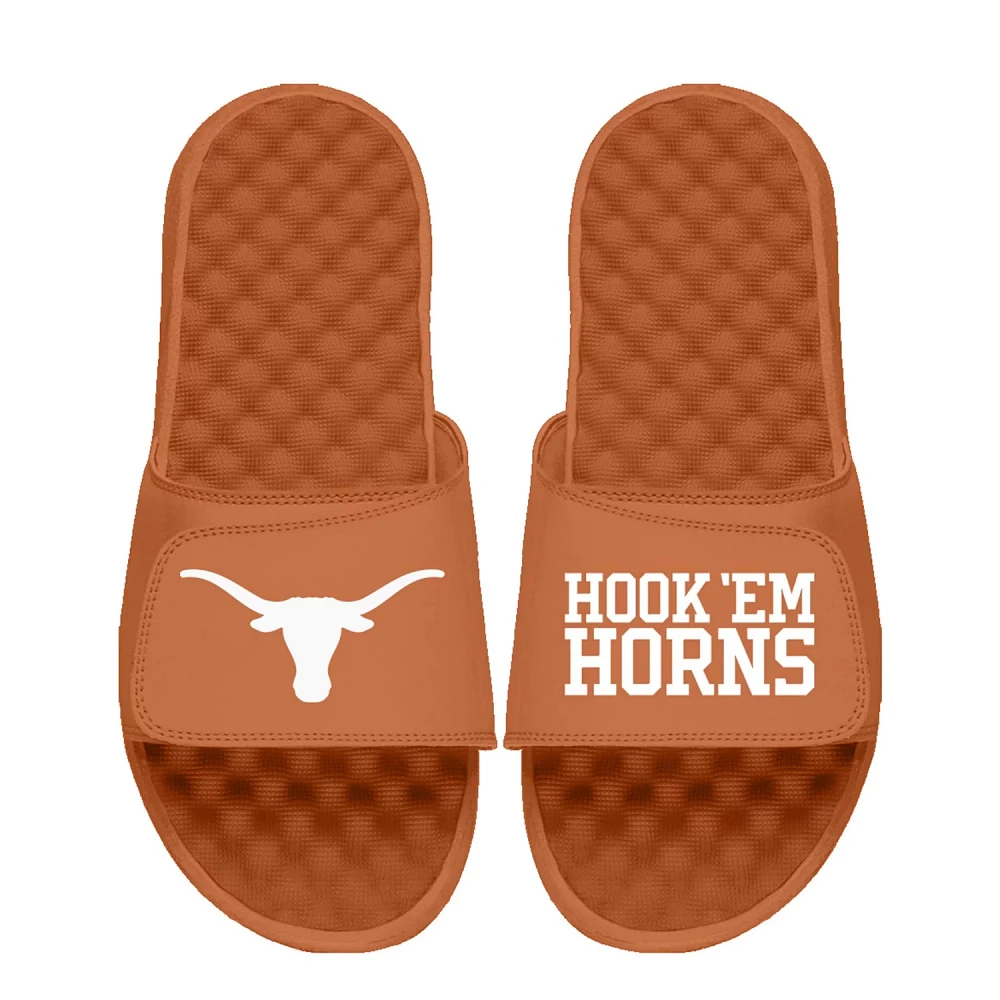 ISlide Texas Longhorns Slogan Slide Sandals                                                                                     