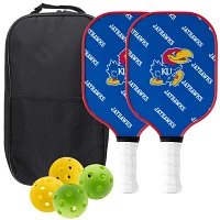 Kansas Jayhawks Pickleball Paddle Set                                                                                           