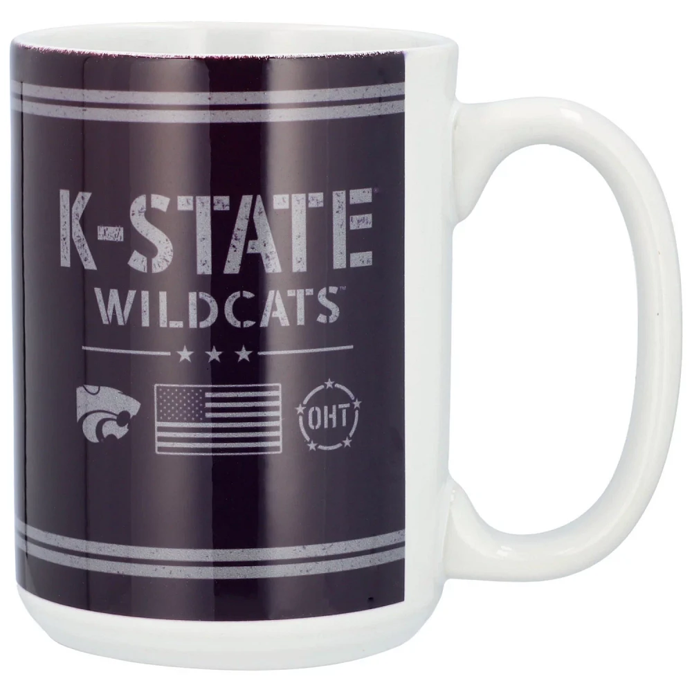 Kansas State Wildcats 15oz OHT Military Appreciation Mug                                                                        