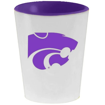 Kansas State Wildcats 2oz Inner Color Ceramic Cup                                                                               