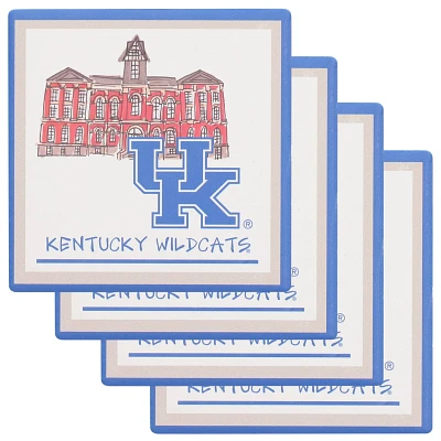 Kentucky Wildcats Four-Pack Coaster Set                                                                                         