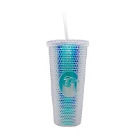 Logo Brands Atlanta Falcons Iridescent Studded 24 oz Tumbler                                                                    