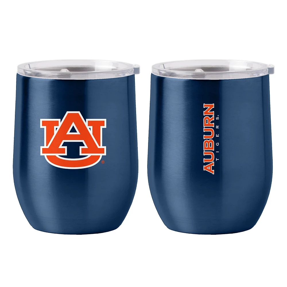 Logo Brands Auburn University 16 oz Gameday Stainless Curved Beverage Tumbler                                                   