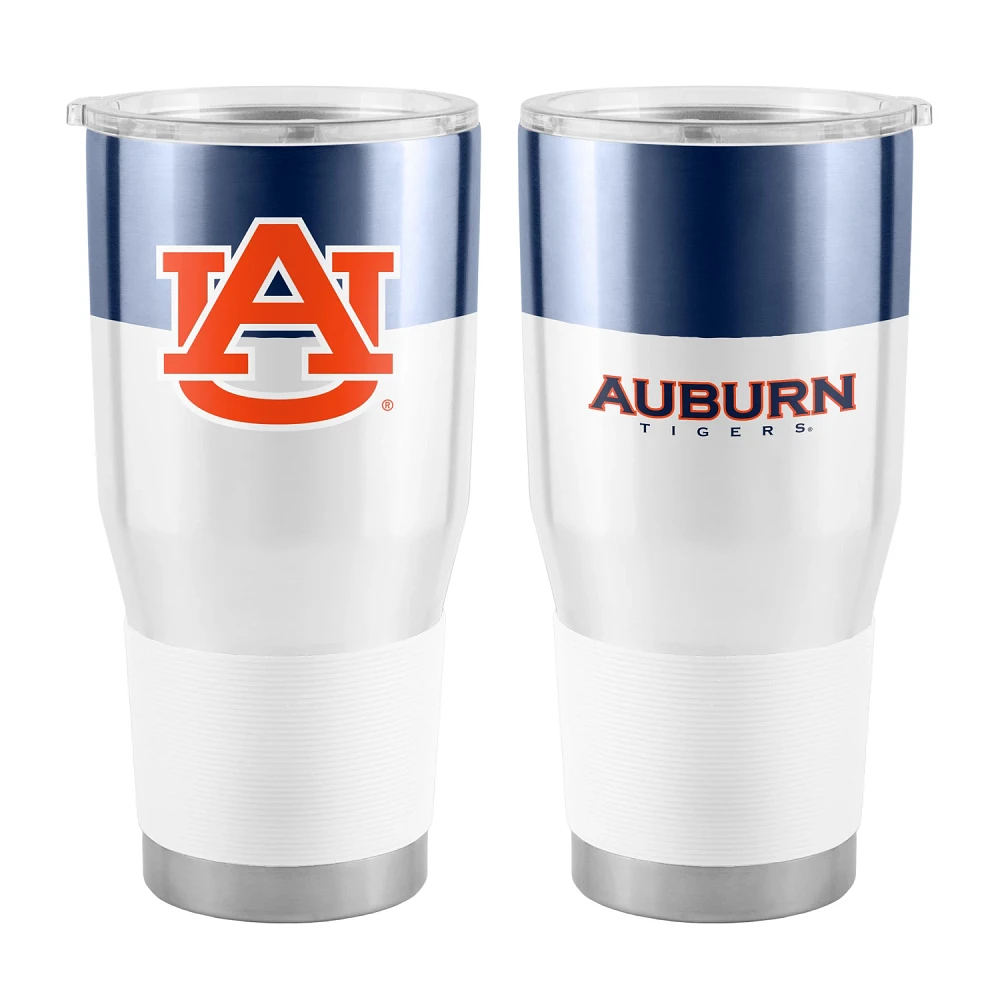 Logo Brands Auburn University 30 oz Colorblock Stainless Tumbler                                                                