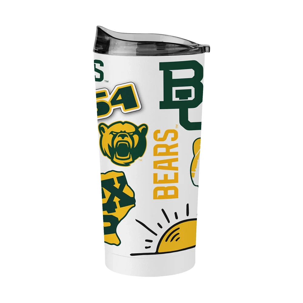 Logo Brands Baylor University 20 oz Native Powder Coat Tumbler                                                                  