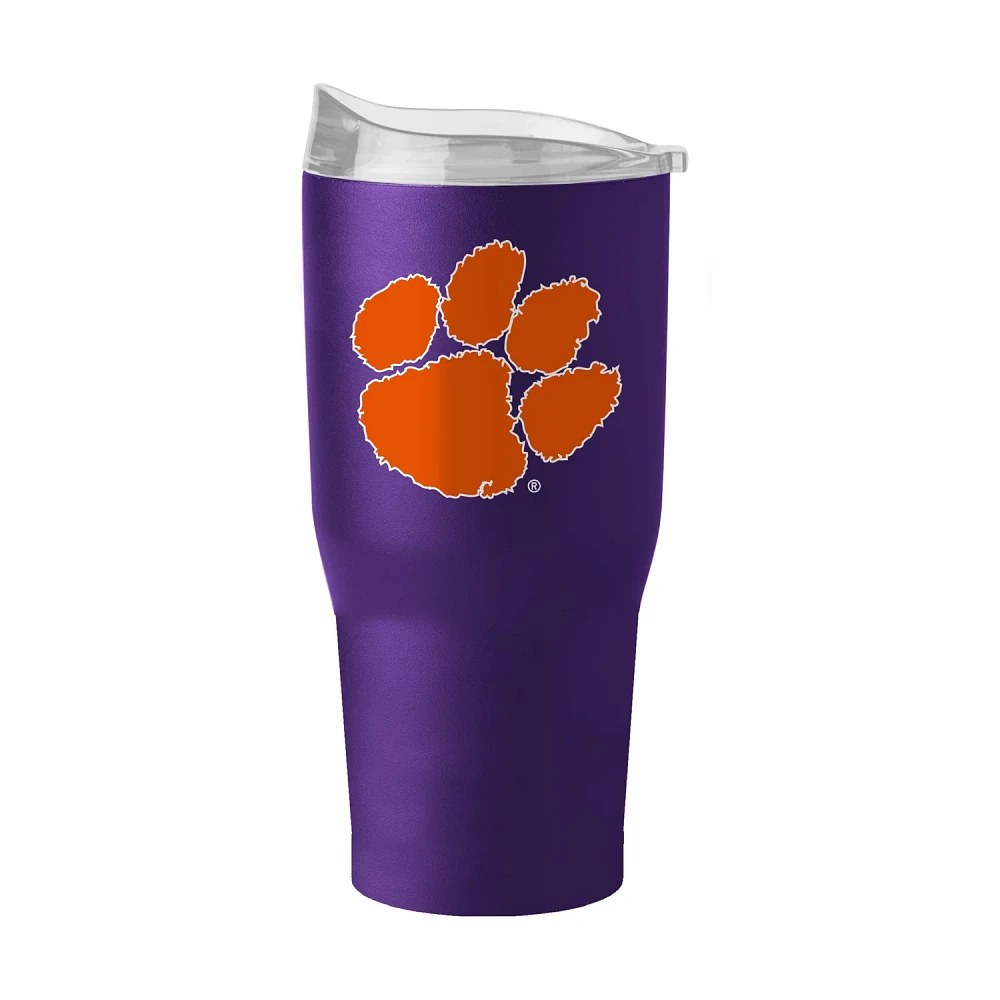 Logo Brands Clemson University 30 oz Gameday Powder Coat Tumbler                                                                