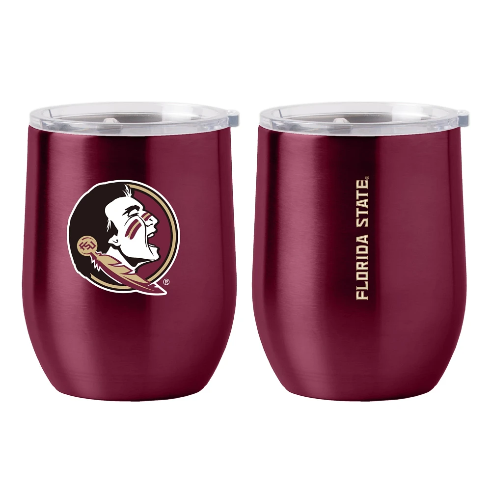 Logo Brands Florida State University 16 oz Gameday Stainless Curved Beverage Tumbler                                            