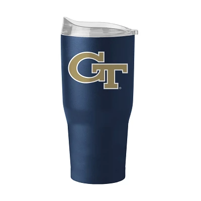 Logo Brands Georgia Tech 30 oz Flipside Powder Coat Tumbler                                                                     