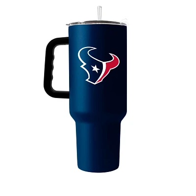 Logo Brands Houston Texans 40 oz Flipside Powder Coat Tumbler                                                                   