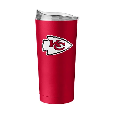 Logo Brands Kansas City Chiefs 20oz Flipside Powder Coat Tumbler                                                                