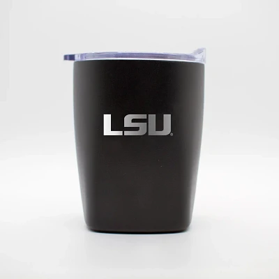 Logo Brands Louisiana State University 10 oz Etch Powder Coat Rocks Tumbler                                                     