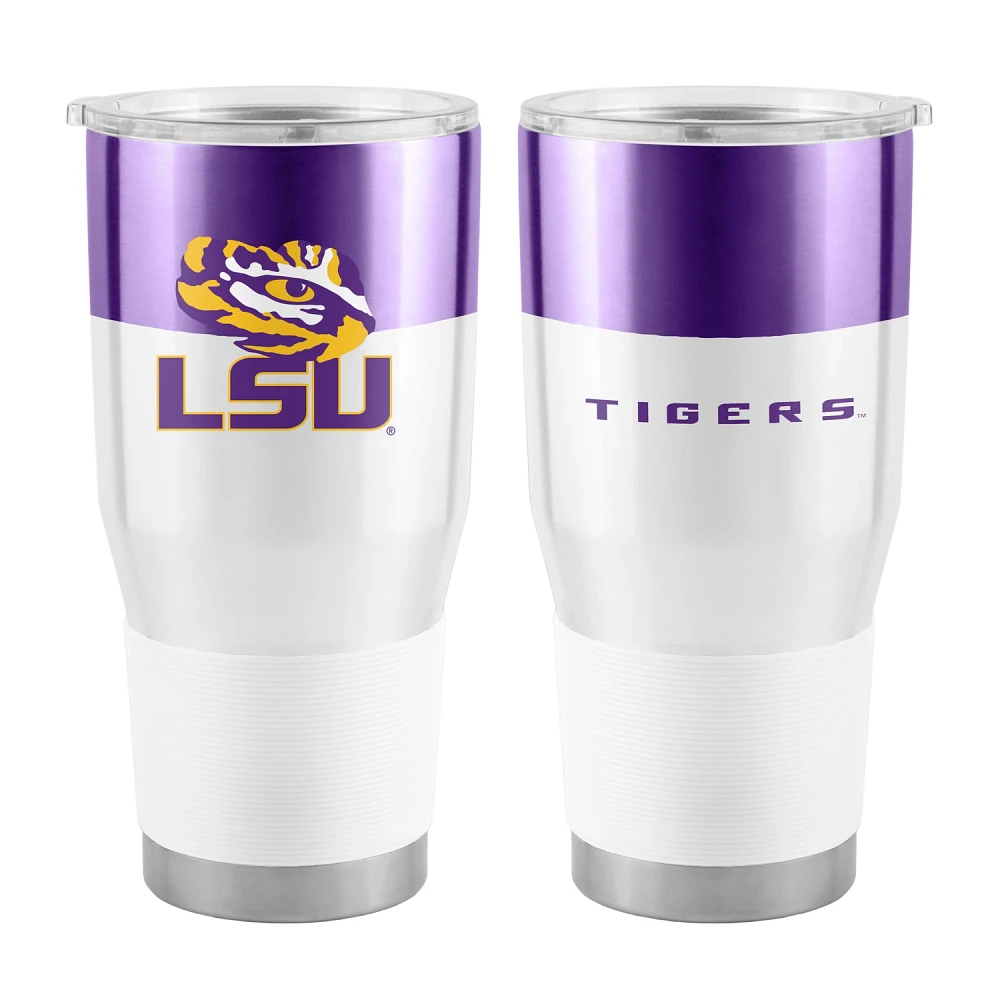 Logo Brands Louisiana State University 30 oz Colorblock Stainless Tumbler                                                       