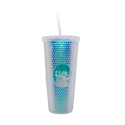 Logo Brands Louisiana State University Iridescent Studded 24 oz Tumbler                                                         