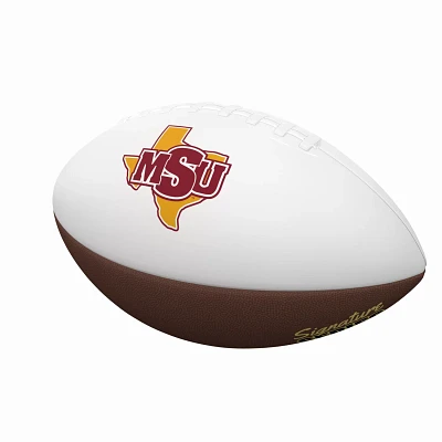 Logo Brands Midwestern State University Full Size Autograph Football                                                            