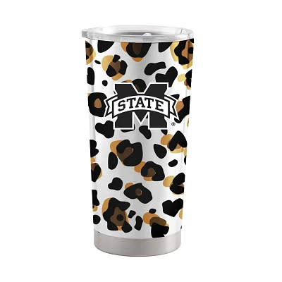 Logo Brands Mississippi State University 20 oz Neutral Leopard Stainless Steel Tumbler                                          