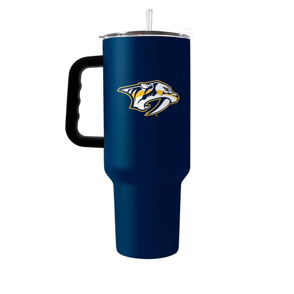 Logo Brands Nashville Predators 40 oz Flipside Powder Coat Tumbler                                                              