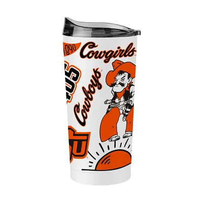 Logo Brands Oklahoma State University 20 oz Native Powder Coat Tumbler                                                          