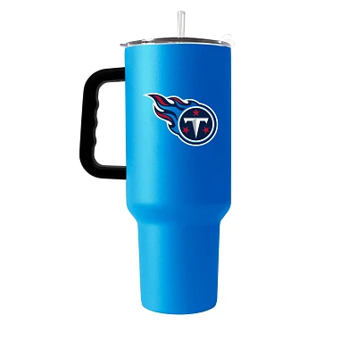 Logo Brands Tennessee Titans 40 oz Flipside Powder Coat Tumbler                                                                 