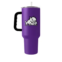 Logo Brands Texas Christian University 40 oz Flipside Powder Coat Tumbler                                                       