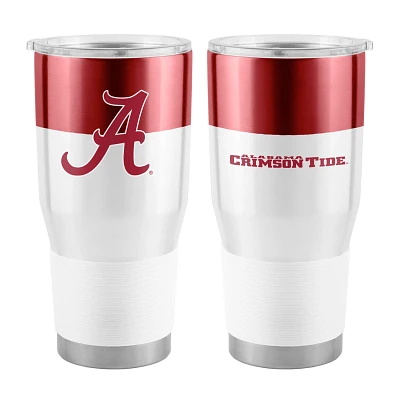 Logo Brands University of Alabama 30 oz Colorblock Stainless Tumbler                                                            