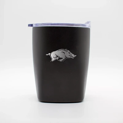 Logo Brands University of Arkansas 10 oz Etch Powder Coat Rocks Tumbler                                                         