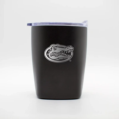 Logo Brands University of Florida 10 oz Etch Powdercoat Rocks Tumbler                                                           