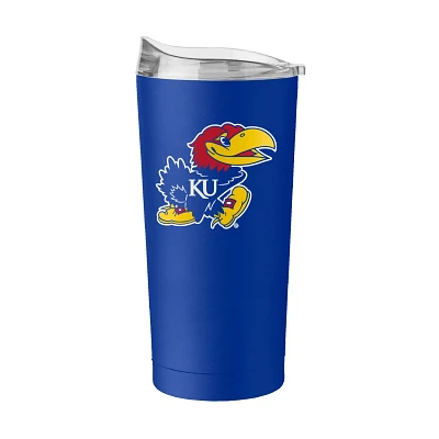 Logo Brands University of Kansas 20 oz Flipside Powder Coat Tumbler                                                             