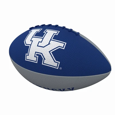 Logo Brands University of Kentucky Pinwheel Logo Junior Size Rubber Football                                                    