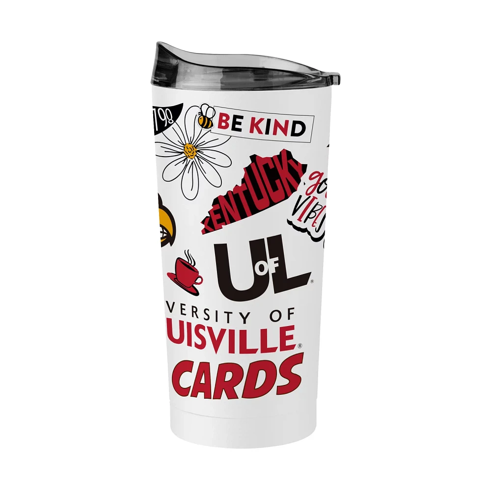 Logo Brands University of Louisville 20oz Native Tumbler                                                                        