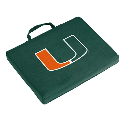 Logo Brands University of Miami Bleacher Cushion                                                                                