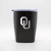 Logo Brands University of Oklahoma 10 oz Etch Powder Coat Rocks Tumbler                                                         