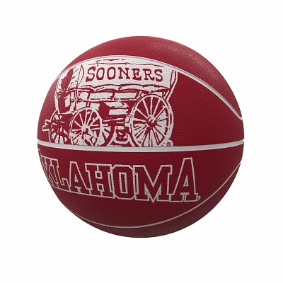 Logo Brands University of Oklahoma Mascot Official Size Basketball                                                              