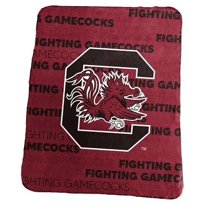 Logo Brands University of South Carolina Classic Throw Blanket                                                                  