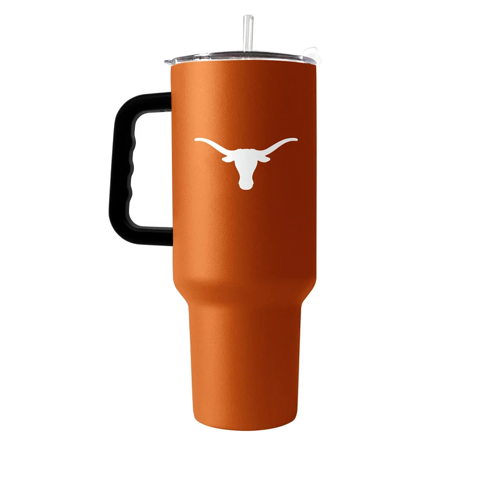 Logo Brands University of Texas 40 oz Flipside Powder Coat Tumbler                                                              