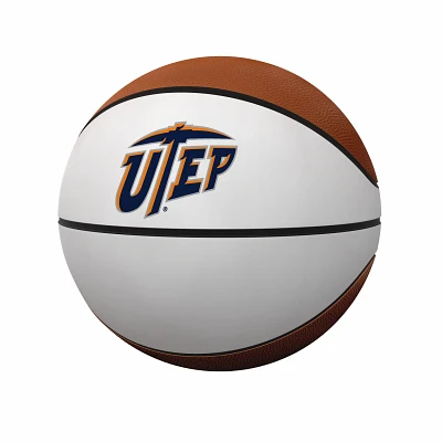 Logo Brands University of Texas at El Paso Official Size Autograph Basketball                                                   