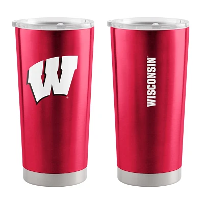 Logo Brands University of Wisconsin 20oz GD Stainless Tumbler                                                                   