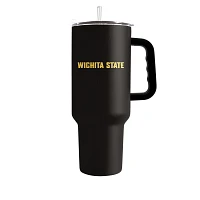 Logo Brands Wichita State University 40 oz Flipside Powder Coat Tumbler                                                         