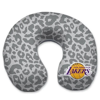 Los Angeles Lakers Cheetah Print Memory Foam Travel Pillow                                                                      