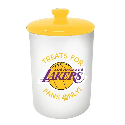 Los Angeles Lakers Pet Treat Canister                                                                                           