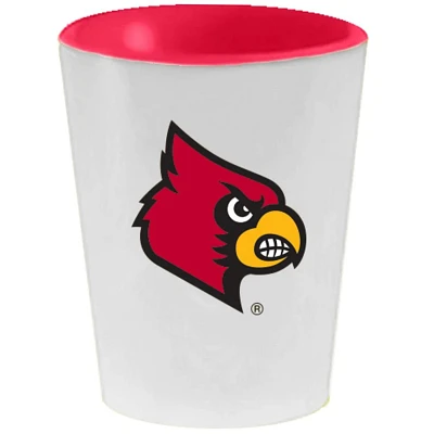Louisville Cardinals 2oz Inner Color Ceramic Cup                                                                                